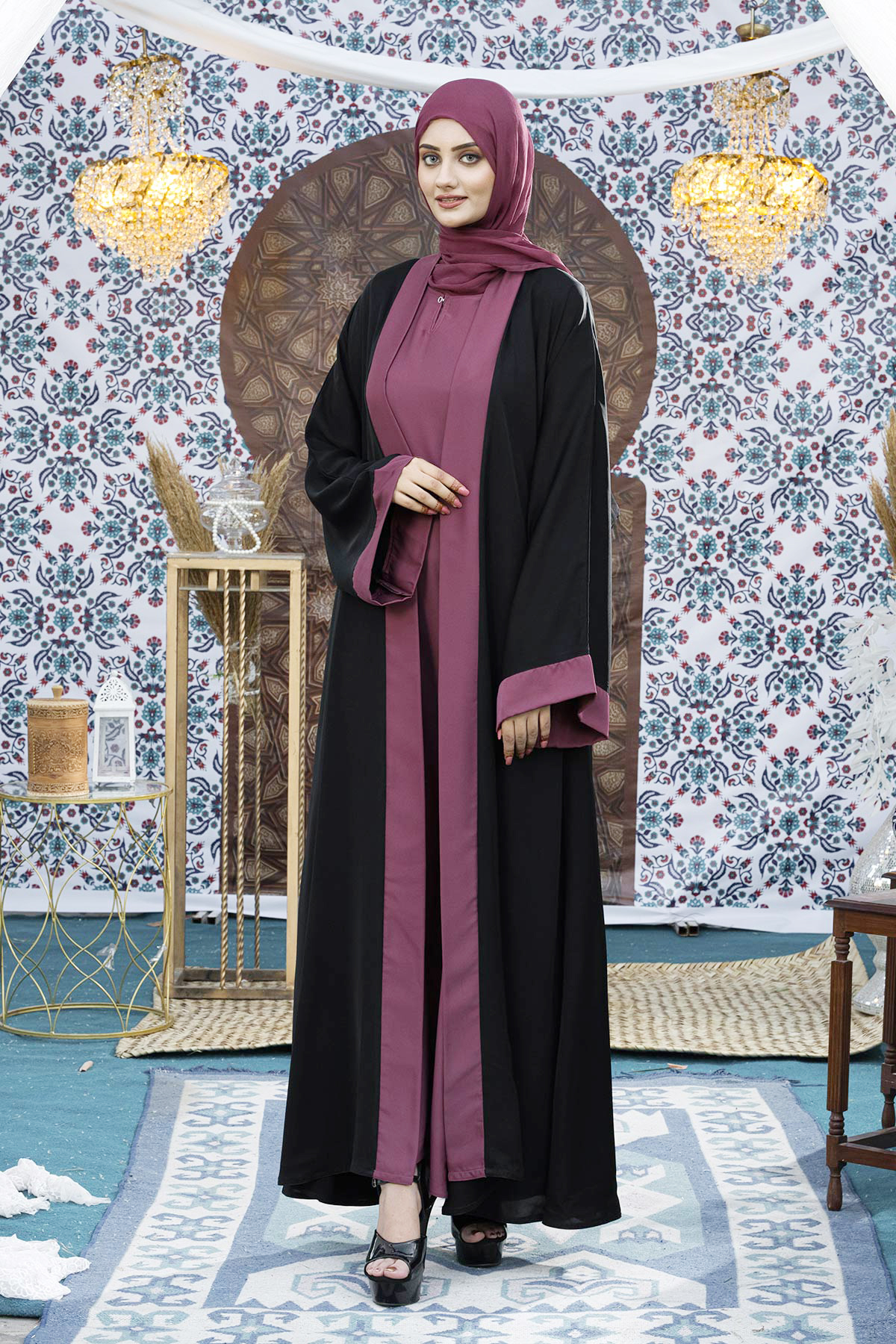 Double Layered Abaya