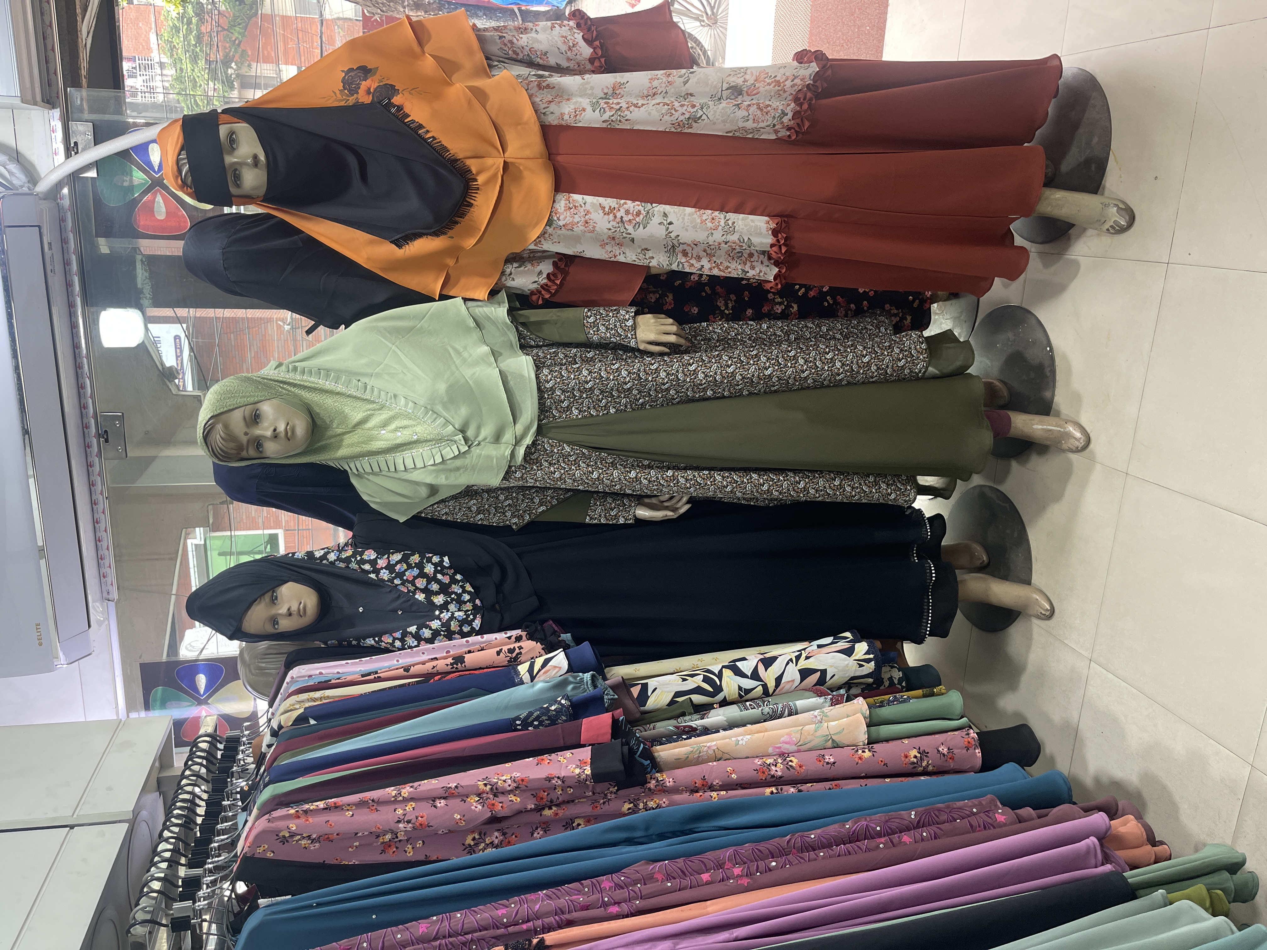 Unique double layered designer Abaya